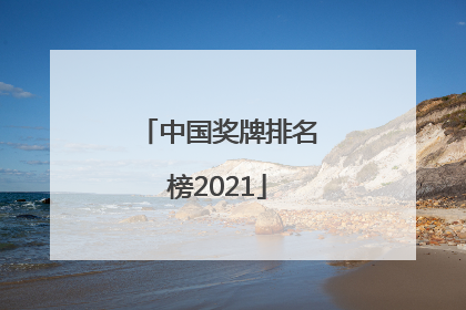 「中国奖牌排名榜2021」中国奖牌排名榜2016
